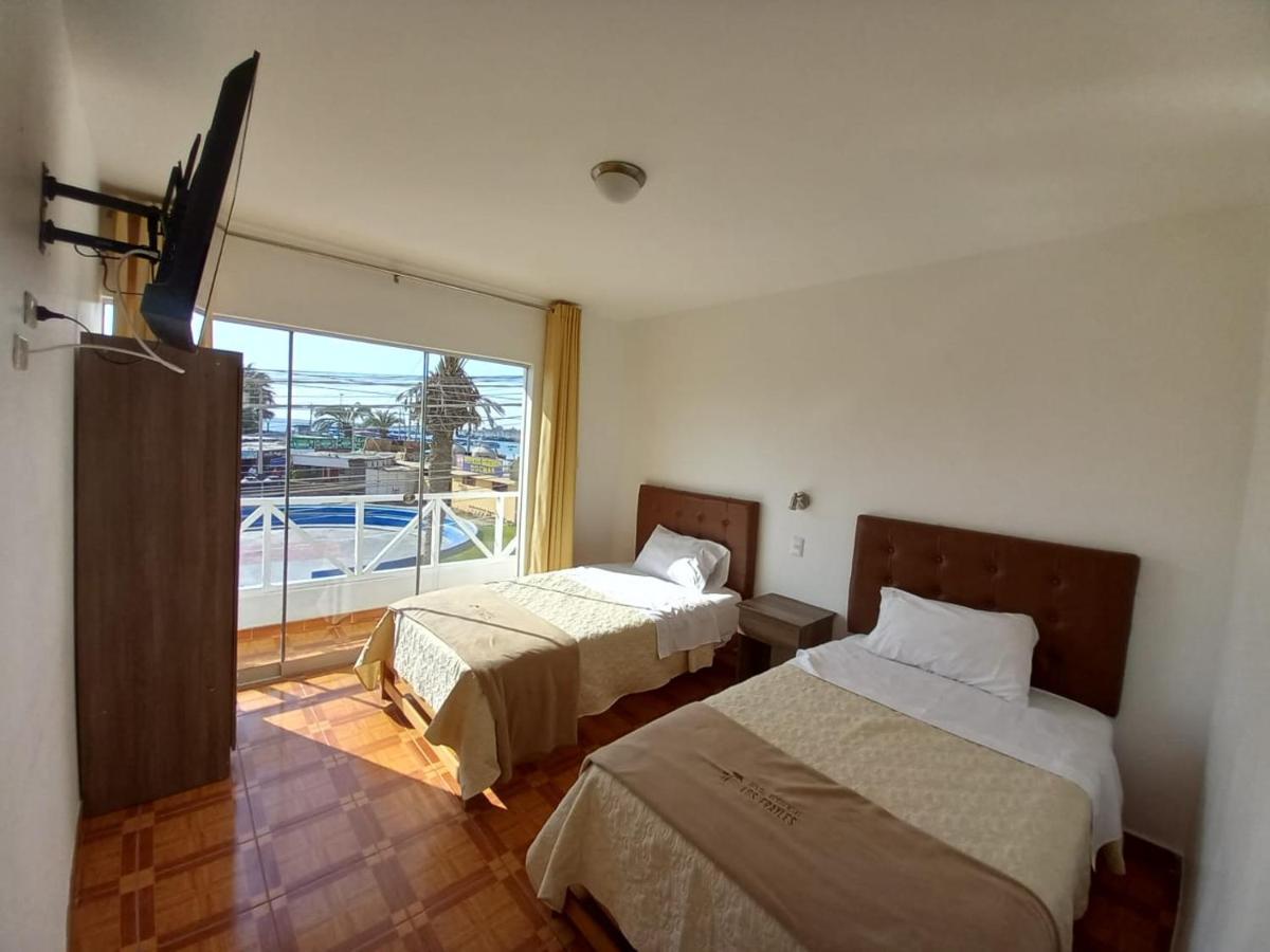 Hostal Los Frayles Паракас Экстерьер фото